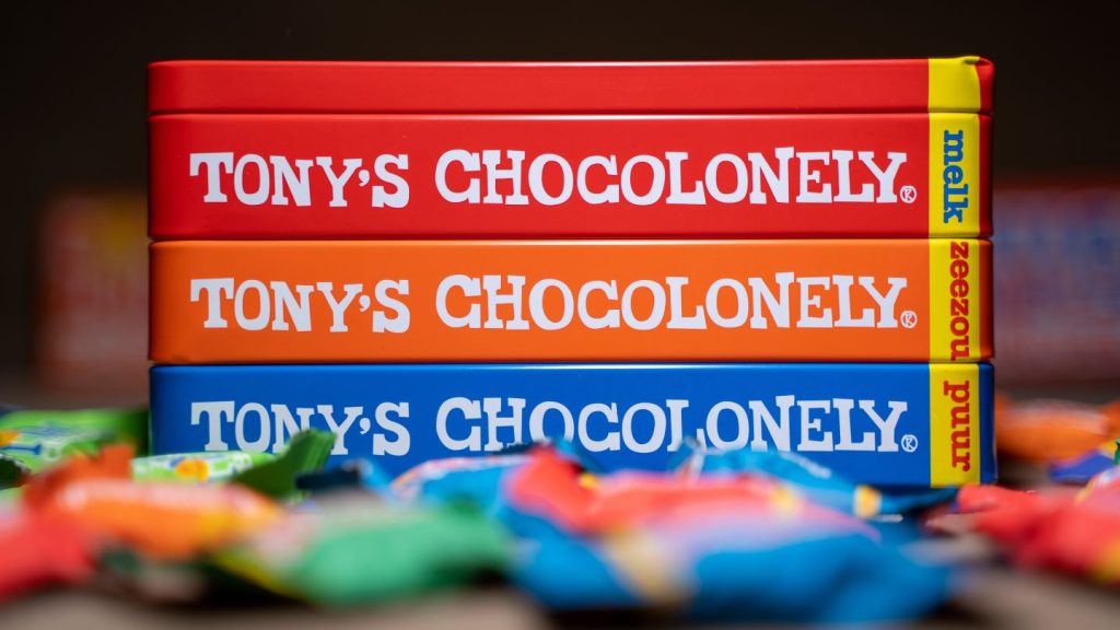 Tony’s Chocolonely chocolate bars