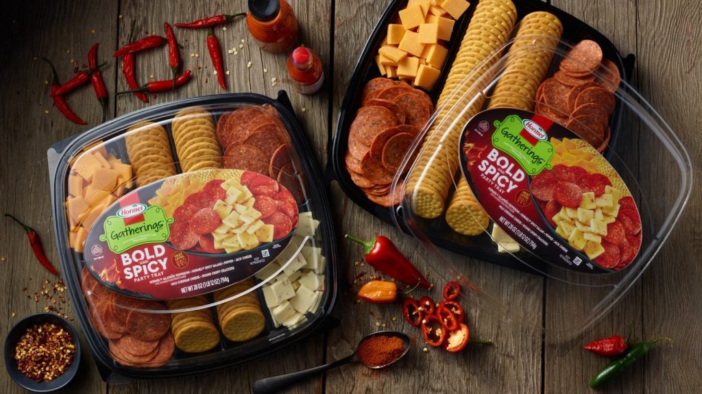Hormel Gatherings Bold and Spicy Tray products