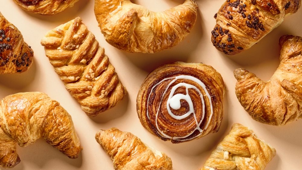 Selection of fresh pastries